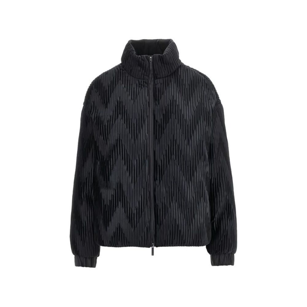 Emporio Armani Women Velvet Down Jacket